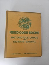 Reed Code Books Motorcycle Codes And Service Manual