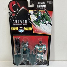 New 1995 Batman The Animated Series Crime Squad Torpedo Batman 