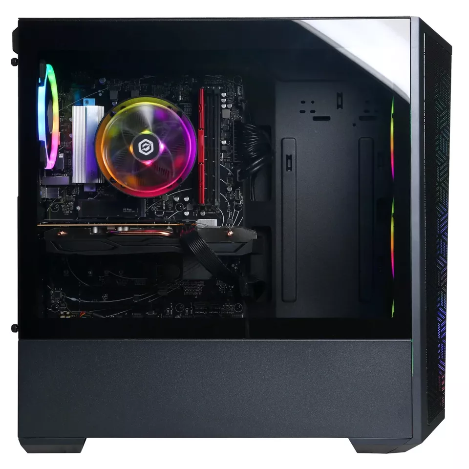 CyberPowerPC GMA6900WST GamingPC Ryzen 5 7600 3.8GHz AMD Radeon RX 7600 8GB 16GB - Image 2 of 4