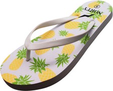 Norty Girl's Flip Flop Thong Sandal - Beach, Pool, Everyday - RUNS 1 SIZE SMALL
