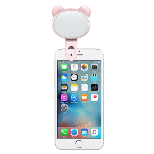 Portable 16 LED Selfie Flash Fill Flash Light Fit Samsung iPhone # po - Photo 3 sur 13