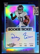 2021 Contenders Optic Dez Fitzpatrick Rookie Ticket Auto #71 /99 Titans 💎🔥💎🔥