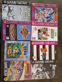 Sega Game Gear Model 2110G Tested, 2 Bags, 2 Powerbacks, 7 Games, Sega Wide View