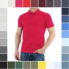 True Classic Polo Shirt, Men's Premium Fitted Short Sleeve, Athletic Cut