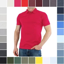 True Classic Polo Shirt, Men's Premium Fitted Short Sleeve, Athletic Cut