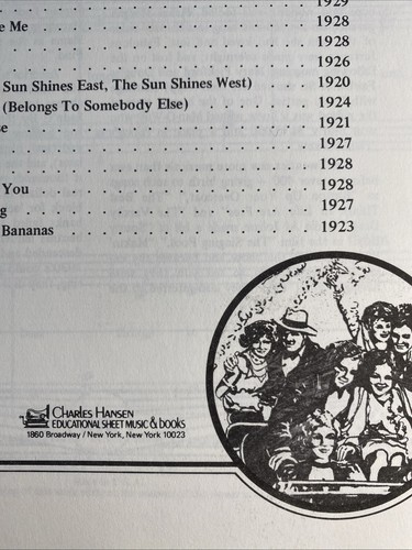 Brimhalls Greatest Hits of the 20s song book easy Piano 1920s Sheet Music Songs - Picture 3 of 12