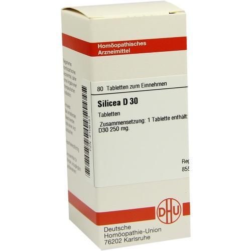 SILICEA D 30 Tabletten 80St PZN: 2106151