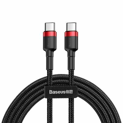 Baseus PD 60W QC 3.0 USB Type C to Type C Data Sync Charger Cable - Picture 12 of 14