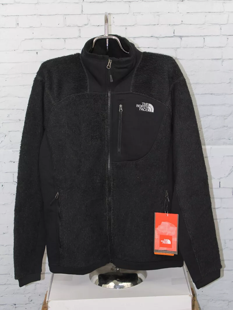 The North Face Men s Grizzly Fleece Jacket Medium TNF Black New