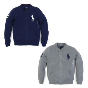 polo ralph lauren full zip sweater