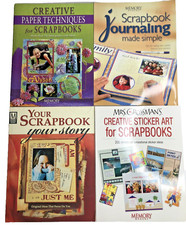 HUGE LOT 12 Memory Makers Books  Ultimate Scrapbooking  Making Cards  Cut-art