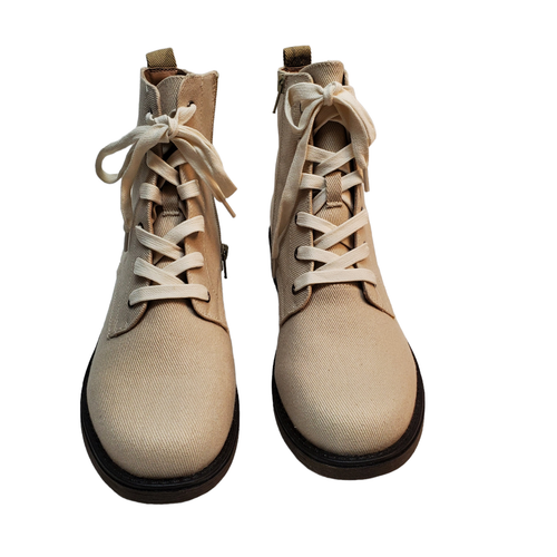 Lifestride Damenschuhe Kunis Canvas-Stiefeletten 8,5 W mandelbeige UVP 80... - Bild 8 von 10