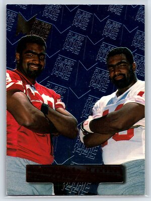 1996 Fleer Metal Sam Manuel Sean Manuel Rookie San Francisco 49ers