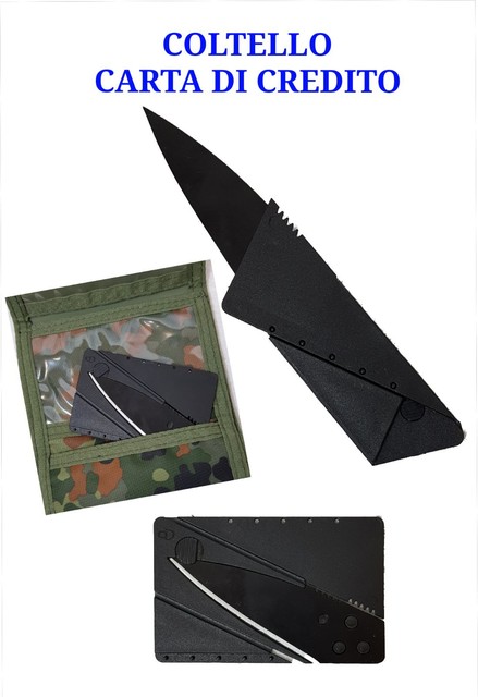 Coltello coltellino a carta di credito tascabile pieghevole cardsharp piccolo Coltello coltellino a carta di credito tascabile pieghevole cardsharp piccolo