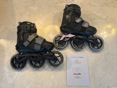 PowerSlide PlayLife GT 110 Inline Skates / Rollerblades Pink (880322)