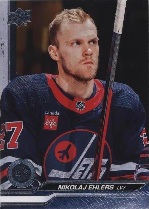 2023-24 Upper Deck Series 2 - Nikolaj Ehlers #445 - 1 of 1