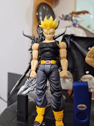 CUSTOM Dragon Ball SH Figuarts Trunks future boy super saiyan Headsculpt - 第 2/7 張圖片