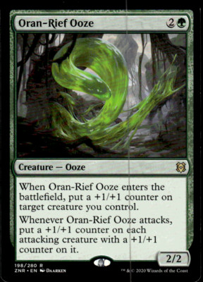 Oran-Rief Ooze Zendikar Rising Regular