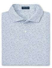 PETER MILLAR Crown Crafted Staccato Jersey Performance Polo Shirt White Sz XL