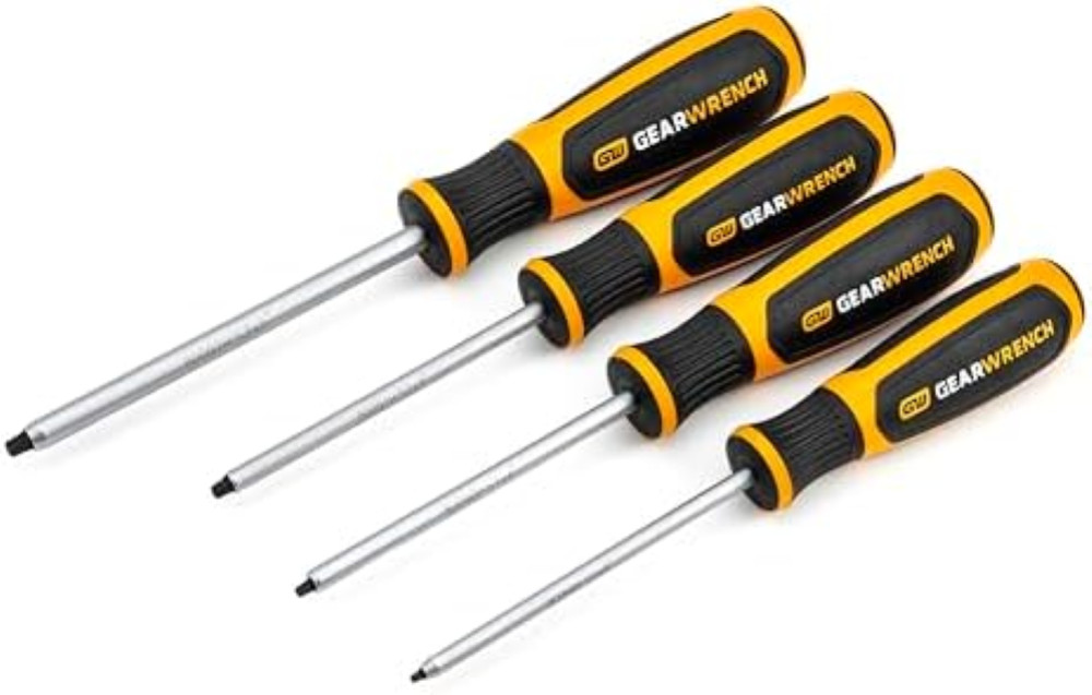 Set Cacciaviti GearWrench 80065H 4 Pezzi - Design Ergonomico Tri-Lobo