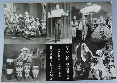 3 Autogramme des Ensembles ''Brasiliana Ballet & Theater'' 1957 (100253)