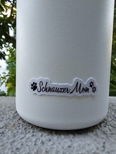 Schnauzer Mom - 2" Waterproof Sticker, Schnauzer Sticker, Dog Sticker, Dog Decal
