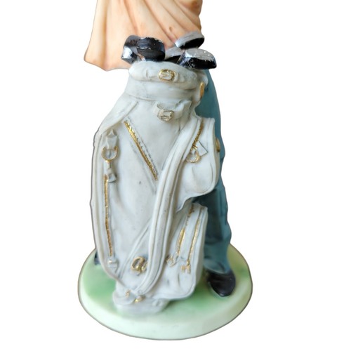 1990 Arnart Imports Golfer Male Boy Porcelain Figurine Golf Sculpture 8.25" Tall - Picture 18 of 24