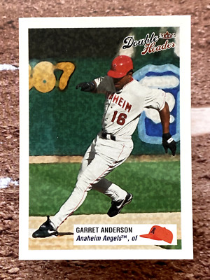 2003 Fleer Double Header Garret Anderson #16
