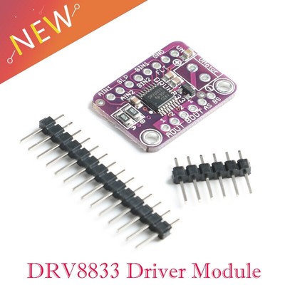 DRV8833 DC Stepping Motor Control Module 2 Way Channel H-Bridge Driving Board