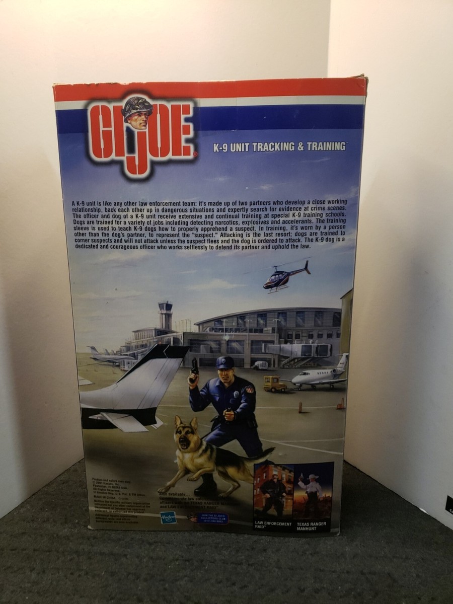 BRAND NEW!! GI JOE2001 K-9 UNIT TRACKING & TRAININGMIB