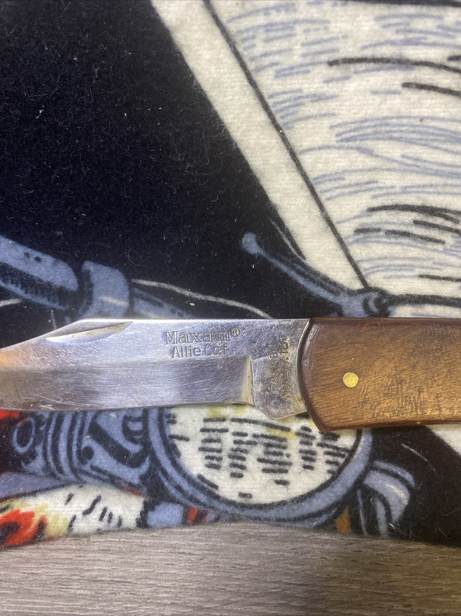 【中古】 Forks Over Knives  / Arts Alliance Amer MAXAM ALLIE CAT KNIFE MADE IN JAPAN #EGK004 LOCKBACK VINTAGE