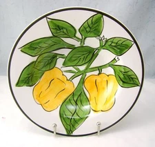 Tabletops Unlimited ORGANIC VEGGIES "Yellow Pepper" Soup Bowl(s) 