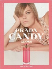 PRADA Perfume  Magazine  Print Ad Advert Lexi Boling CANDY GLOSS  2017