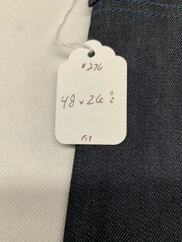 JEANS 48 x 26 1/2 BLUE WITH LIGHT BLUE STITCH by BLUE DELTA - Picture 7 of 7