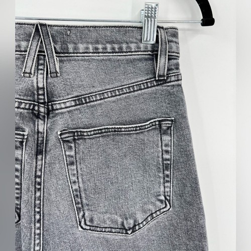 SLVRLAKE Beatnik High Rise Skinny Jeans Slim Harvest Moon Black Gray Grey 24 - Picture 13 of 14