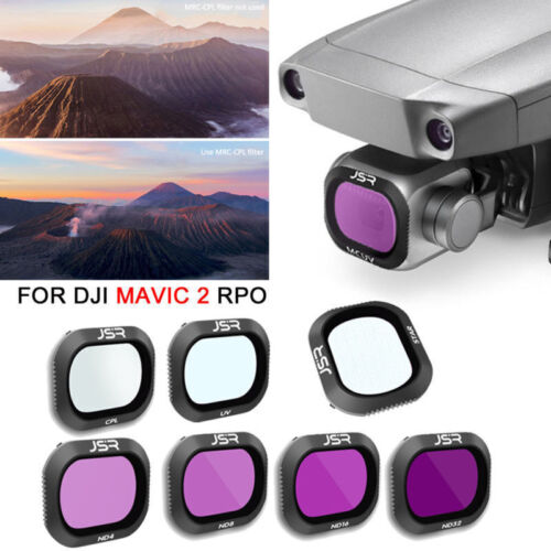 Kit d'objectif d'appareil photo filtres ND-PL STAR UV CPL ND 4 8 16 32 pour drone DJI MAVIC 2 PRO - Photo 1/11