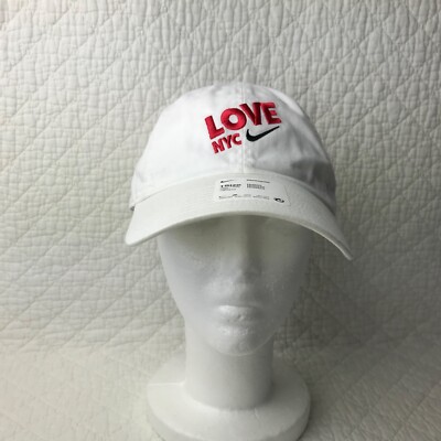 Nike Heritage86 Tennis Strapback Hat Adult Unisex Love NYC 1SZ