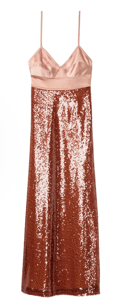 knee length dresses for ladies Giselle Sequin Dress – Guizio main image 1