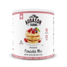 Augason Farms Buttermilk Pancake Mix 3 lbs 4 oz No. 10 Can Camping Food Storage