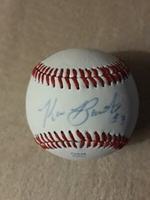 Keon Broxton MLB Signed  Autographed Baseball Diamondbacks Brewers 