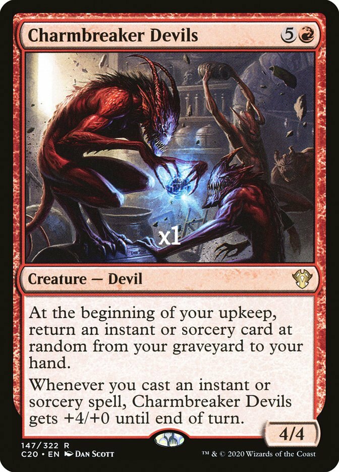 MTG Commander 2020 C20 Charmbreaker Devils MINT