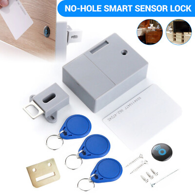 Intelligent Electronic Locks Invisible Sensor Cabinet Lock Digital Smart Door