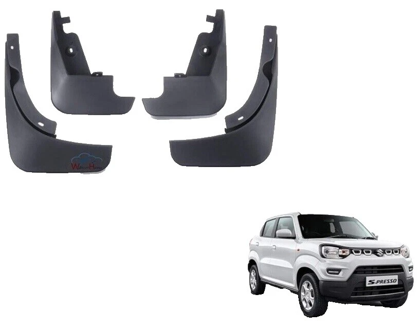 Automóvil y Camión Negro Suzuki Splash guardias y Guardabarros