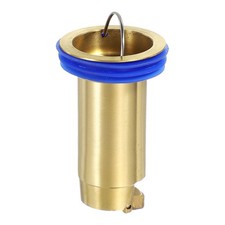 2.8" Brass Odor Proof Floor Drain for Pipes Tubes, Gold