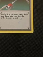 Pokémon Error Misprint Ink Smear Printer Hickey 1999 Maintenance WOTC Vintage