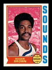 1974 Topps #240 Roger Brown NM/NM+ X3364185