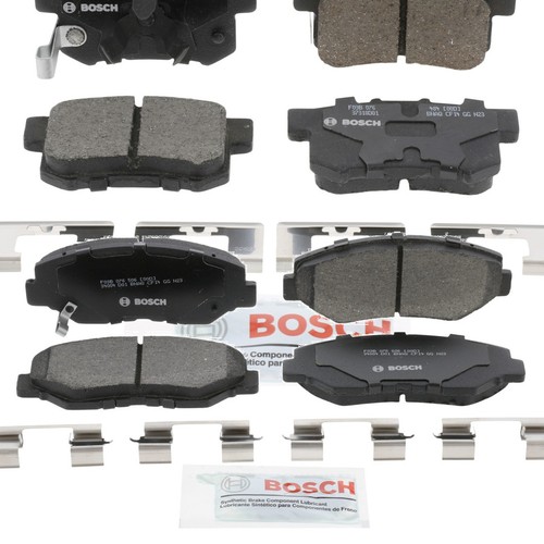 Bosch BC1086 BC914 QuietCast Ceramic Brake Pads Kit Front Rear