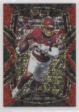 2020 Panini Select Club Level Red Disco Prizm 10/49 Antonio Gibson #272 ni4