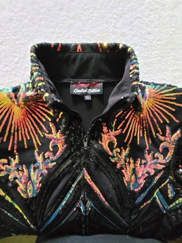 HOBBY HORSE WESTERN PLEASURE SHOW SHIRT JACKET HORSEMANSHIP SHOWMANSHIP XL