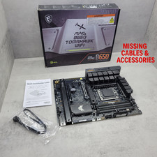 MSI MAG B650 Tomahawk WiFi Gaming Motherboard AMD Ryzen 7000 AM5 ATX, DDR5 READ!